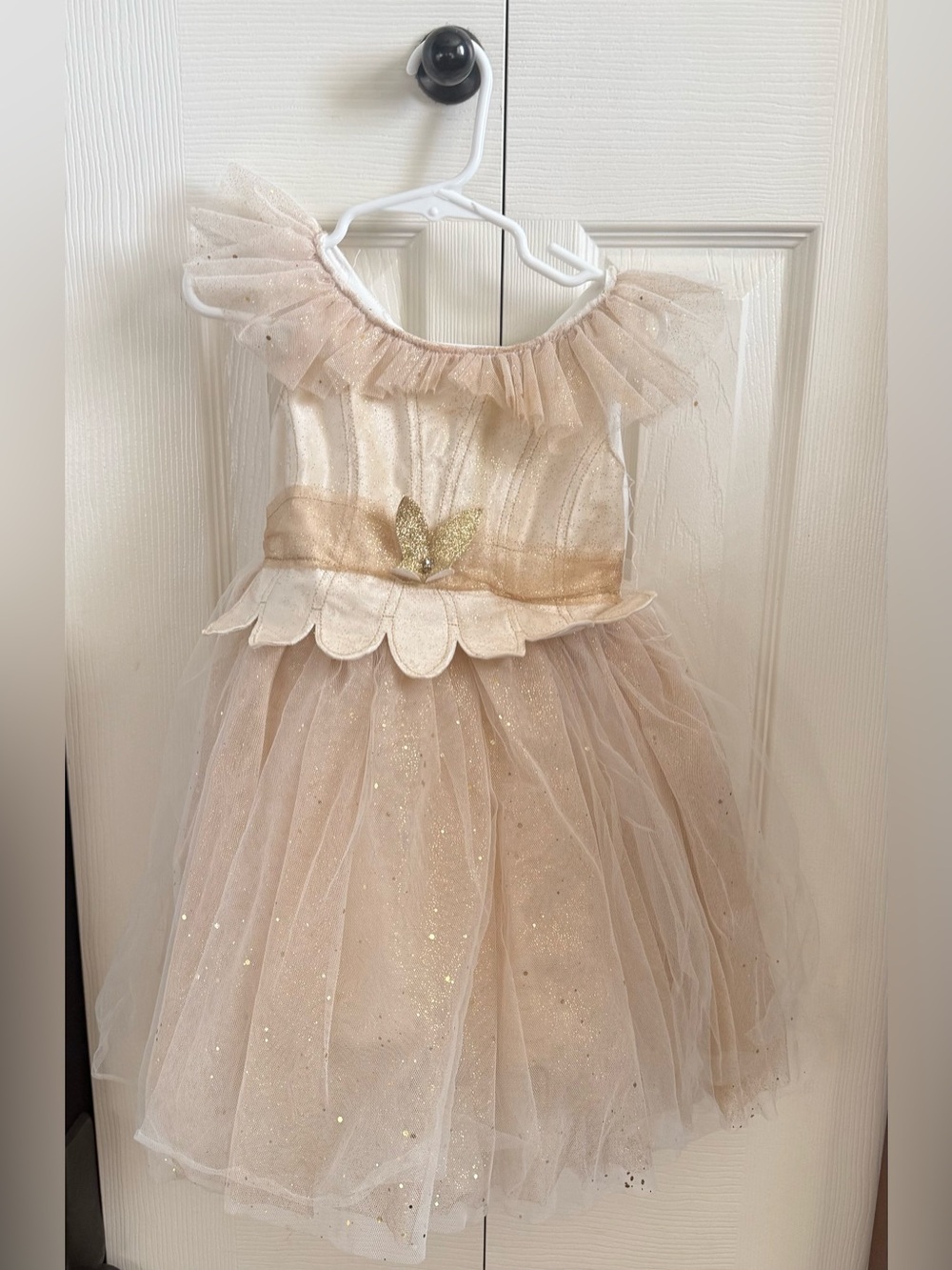 Pottery Barn 3T Gold Fairy Dress